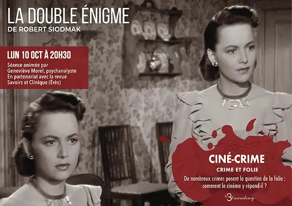 Soirée Ciné crime ALEPH février 2022