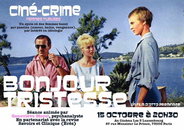 cine debat bonjour tristesse