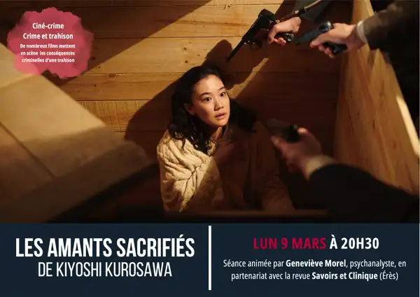 Ciné crime, les amants sacrifiés lundi 9 mars 2026